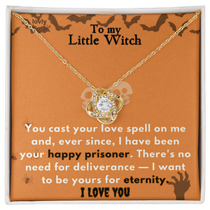 Halloween Necklace “My Little Witch”