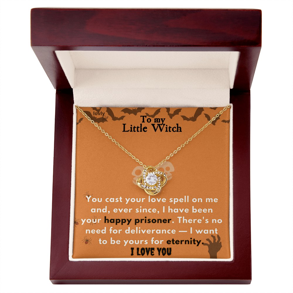 Halloween Necklace “My Little Witch”