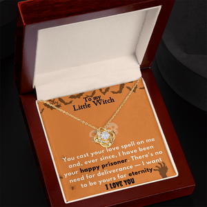Halloween Necklace “My Little Witch”