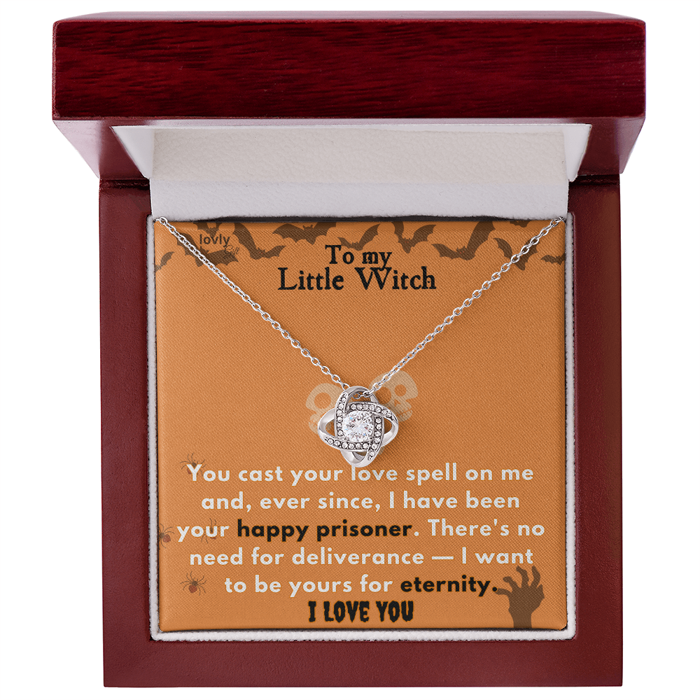 Halloween Necklace “My Little Witch”