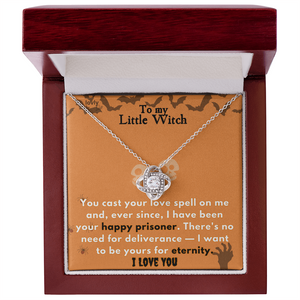 Halloween Necklace “My Little Witch”