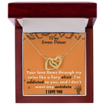 Halloween Necklace “To My Sweet Poison”