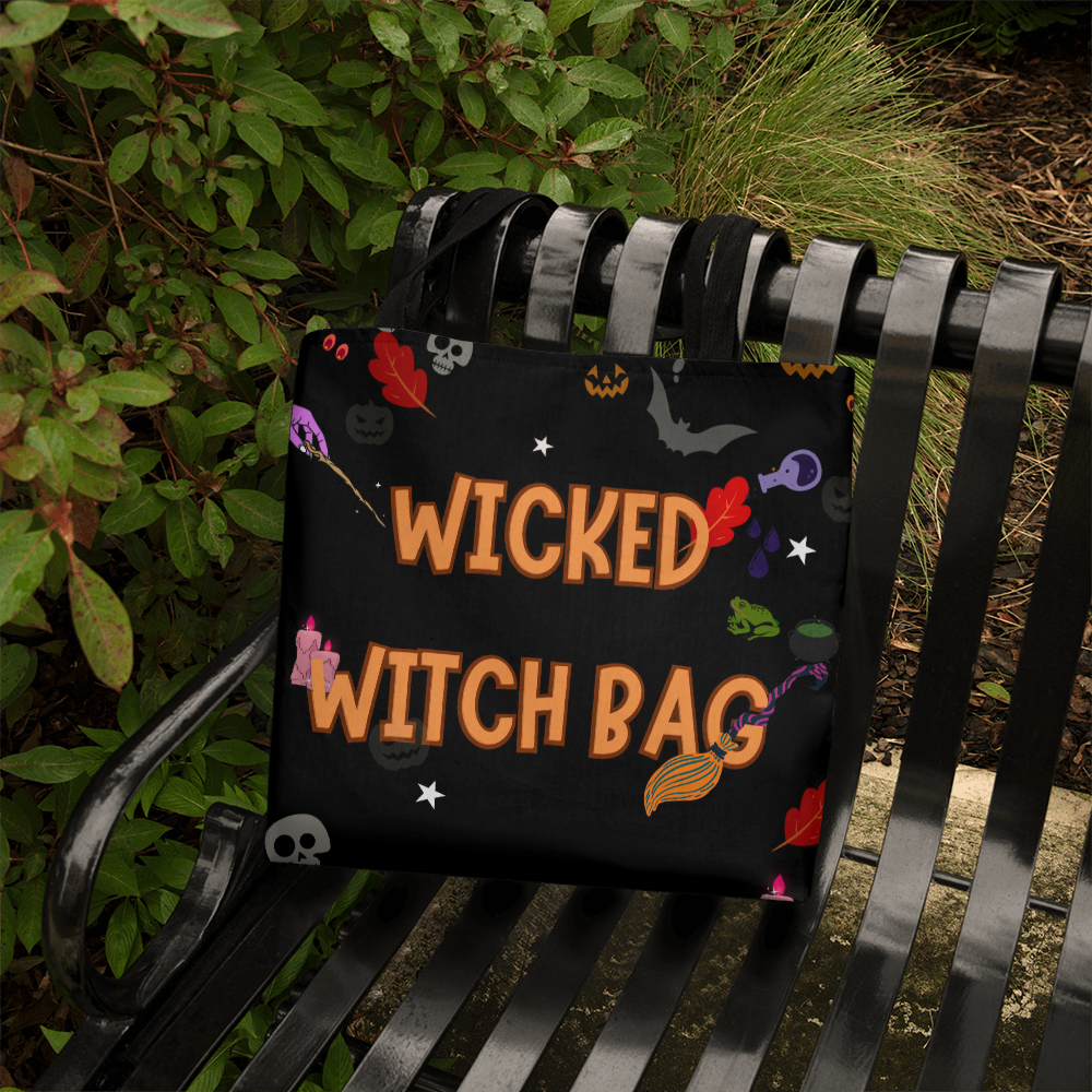 Halloween Tote Bag black – Wicked Witch