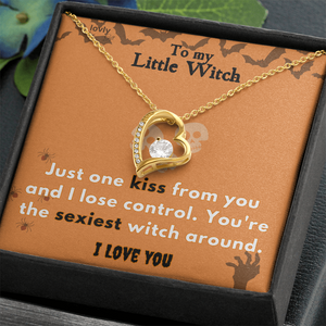 Halloween Necklace “My Little Witch”